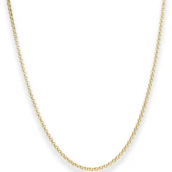 2mm Erbskette Goldkette Collier Halskette aus 585 Gold Gelbgold 42cm