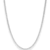 2,5mm Erbskette Silberkette Collier Halskette aus 925 Silber 80cm