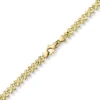 5mm Fantasie Armband Armkette Schmetterlinge aus 585 Gold Gelbgold 21cm