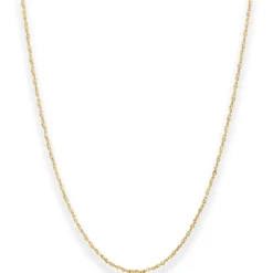 1,5mm Fantasiekette Goldkette Collier Halskette aus 333 Gold Gelbgold 45cm