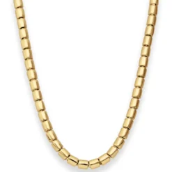 5,1mm Fantasiekette Goldkette Collier Halskette aus 585 Gold Gelbgold 45cm