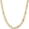 5,2mm Fantasiekette Goldkette Collier Halskette aus 333 Gold Gelbgold 60cm