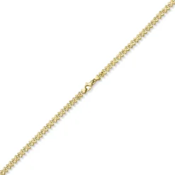 5mm Fantasie Kette Halskette Collier Schmetterlinge aus 585 Gold Gelbgold 45cm