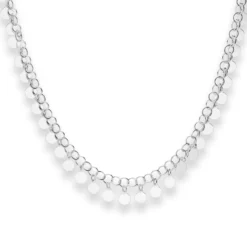 3mm Fantasiekette Silberkette Collier Halskette aus 925 Silber 38cm