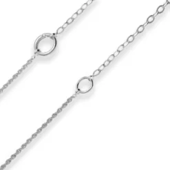 4mm Fantasiekette Silberkette Collier Halskette aus 925 Silber 42cm