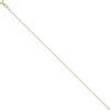 0,9mm feine Venezianerkette Kette Collier Halskette 925 Silber vergoldet 45cm