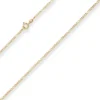 1,9mm Figarokette diamantiert Kette Collier Halskette aus 333 Gold Gelbgold 60cm