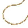1,4mm Figarokette Halskette Collier aus 14Kt 585 Gold Gelbgold 50cm