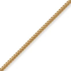3,5mm Franco Armband Armkette Armschmuck aus 750 Gold Gelbgold massiv 19cm
