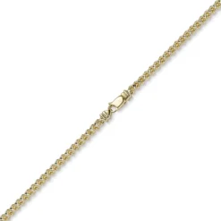 3,5mm Franco Armband Armkette Armschmuck aus 585 Gold Gelbgold massiv 19cm