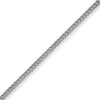 3,5mm Franco Armband Armkette Armschmuck aus 750 Gold Weißgold massiv 21cm