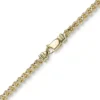 3,5mm Franco Armband Armkette Armschmuck aus 750 Gold Gelbgold massiv 21cm