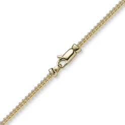 2mm Franco Kette Halskette Collier aus 750 Gold Gelbgold massiv 70cm