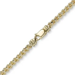 3,5mm Franco Kette Halskette Collier aus 750 Gold Gelbgold massiv 70cm