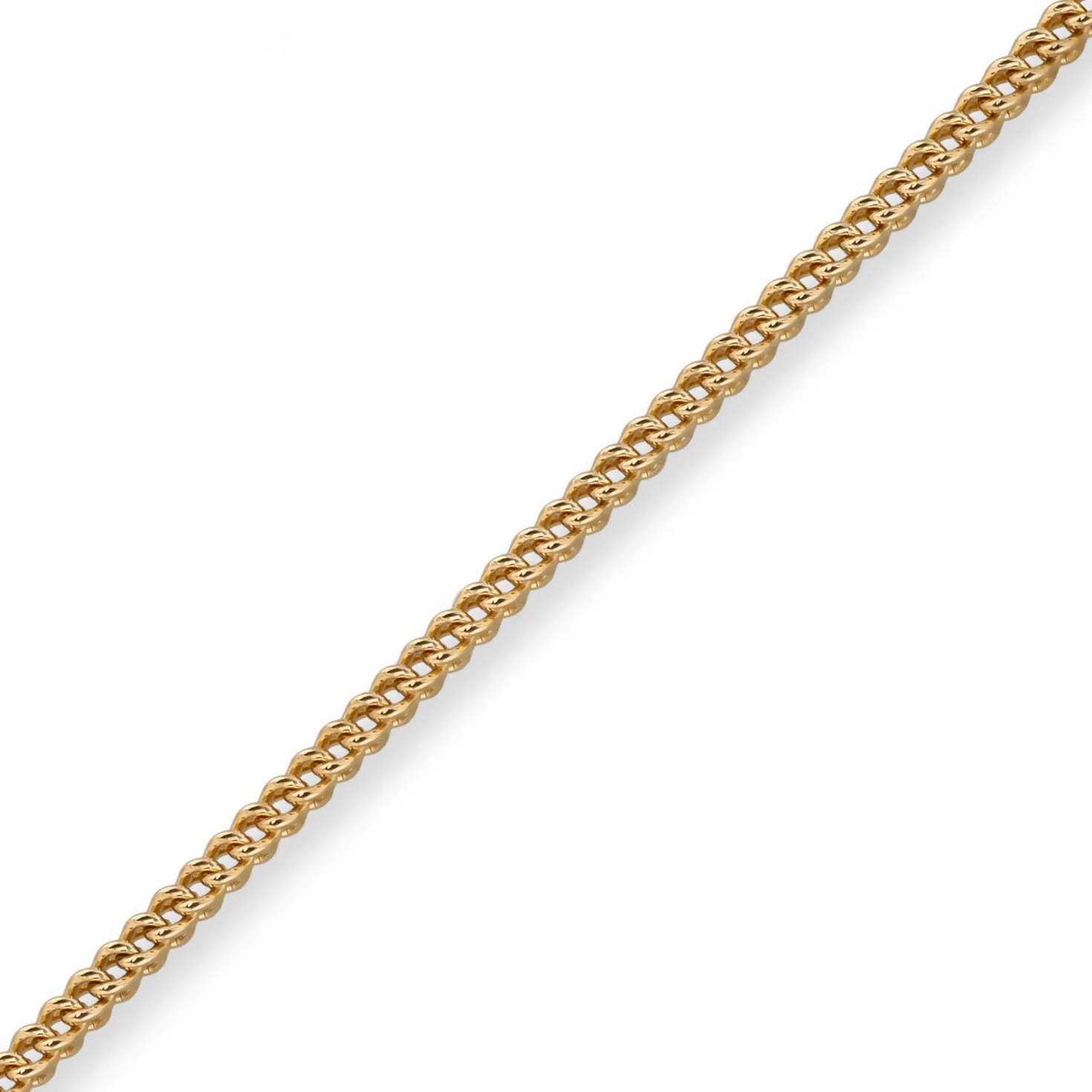 4,5mm Franco Kette Halskette Collier aus 585 Gold Gelbgold massiv 70cm