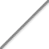 4,5mm Franco Kette Halskette Collier aus 585 Gold Weißgold massiv 70cm