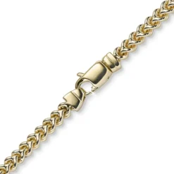 4,5mm Franco Kette Halskette Collier aus 750 Gold Gelbgold massiv 70cm