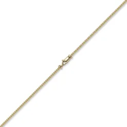 2mm Franco Kette Halskette Collier aus 585 Gold Gelbgold massiv 50cm