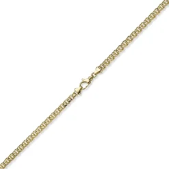 5,5mm Garibaldi Kette Halskette aus 585 Gold Gelbgold massiv 55cm