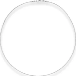 1,2mm Halsreif Halskette aus 925 Silber 40cm