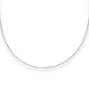 1,2mm Halsreif Halskette aus 925 Silber 50cm