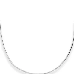 2mm Halsreif Halskette aus 925 Silber 50cm
