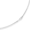 1,5mm Halsreif Omegareif Halskette aus 925 Silber 45cm