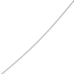 1mm Halsreif Omegareif Omegakette 585 Gold Weißgold Goldkette 45cm abschraubbar