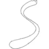 1,5mm Himbeer Collier Halskette mit Rollos Halsschmuck aus 585 Weißgold 42cm