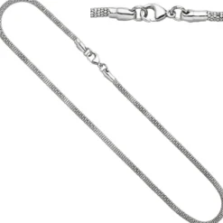 3,6mm Himbeer-Kette Halskette Collier 925 Silber glänzend Silberkette 42cm