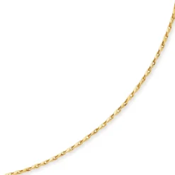 3mm Kette Collier Alainkette aus 585 Gold Gelbgold, 60cm, Unisex