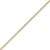 3mm Kette Collier Ankerkette aus 585 Gold Gelbgold, 45cm