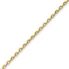 4mm Kette Collier Ankerkette aus 750 Gold Gelbgold, 60cm, Herren