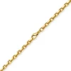 6,5mm Kette Collier Ankerkette aus 585 Gold Gelbgold, 60cm, für Herren