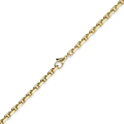6,5mm Kette Collier Ankerkette aus 585 Gold Gelbgold, 60cm, für Herren