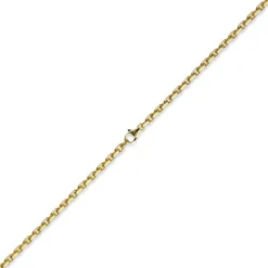4mm Kette Collier Ankerkette aus 750 Gold Gelbgold 70cm Herren Goldkette