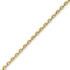 2,5mm Kette Collier Ankerkette aus 585 Gold Gelbgold 70cm Unisex Goldkette