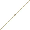 2,5mm Kette Collier Ankerkette aus 750 Gold Gelbgold 55cm Unisex Goldkette