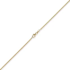 1,5mm Kette Collier Ankerkette Halskette 750 Gold Gelbgold 60cm