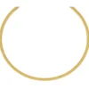 3mm Kette Collier Ankerkette Halskette 750 Gold Weißgold 70cm