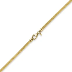 3mm Kette Collier Ankerkette Halskette 750 Gold Weißgold 70cm