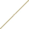 5mm Kette Collier Erbskette aus 585 Gold Gelbgold, 55cm