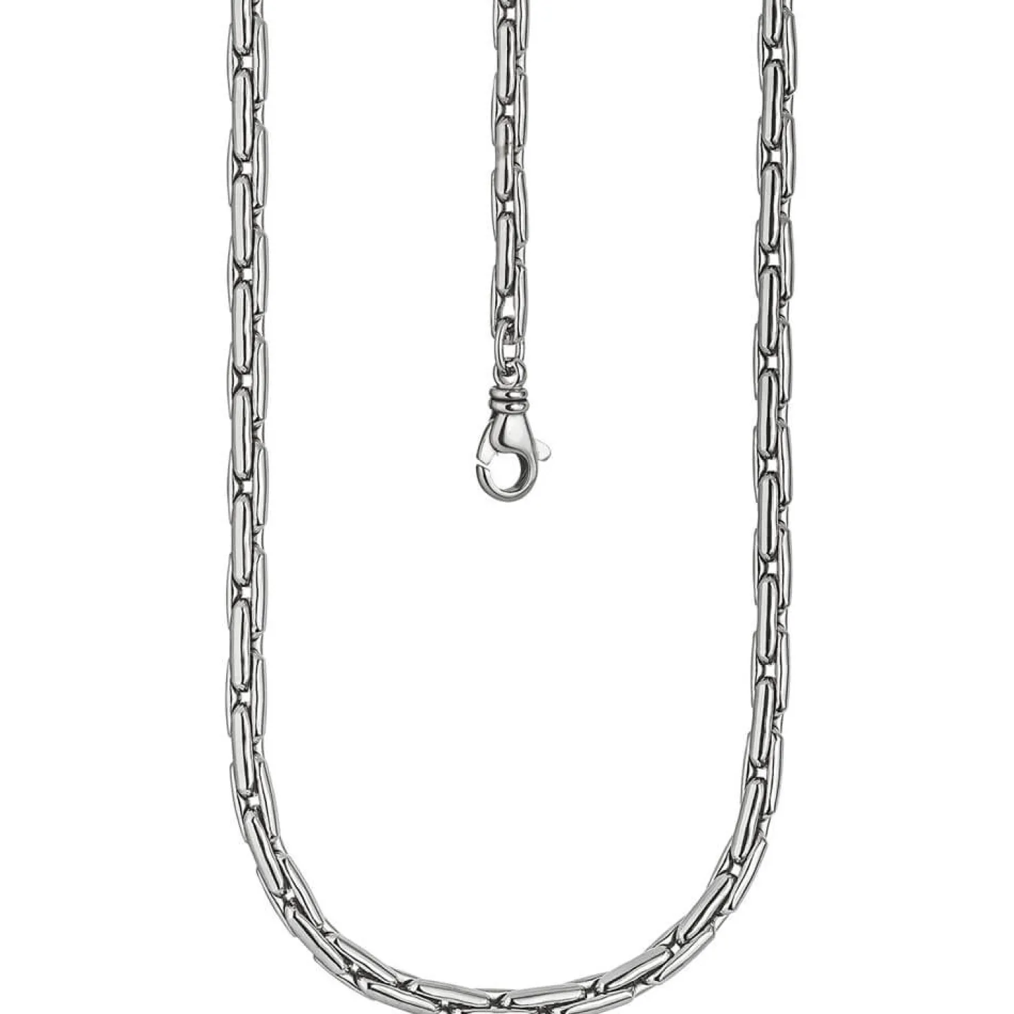 4,6mm Kette Collier Halskette aus 925 Silber Silberkette Länge 45cm