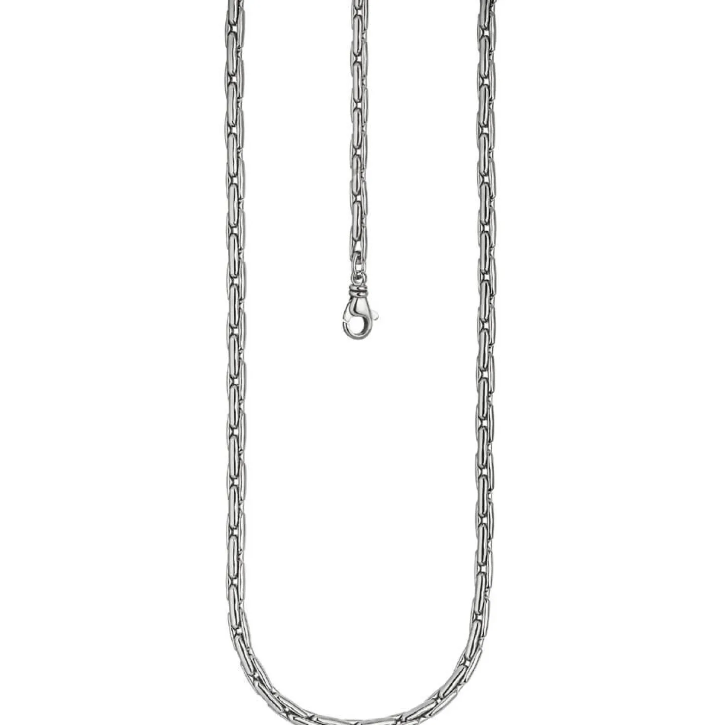 4,6mm Kette Collier Halskette aus 925 Silber Silberkette Länge 45cm