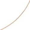 2,2mm Kette Collier Halskette Kugelkette, 585 Gold Rosegold, 45cm