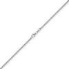 2,3mm Kette Collier Rundankerkette aus 750 Gold Weißgold massiv, 40cm