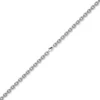 7mm Kette Collier Rundankerkette aus 585 Gold Weißgold 50cm