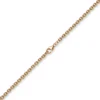 4,6mm Kette Collier Rundankerkette aus 585 Gold Rotgold, 50cm