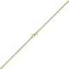 2,5mm Kette Collier Strickkette Halsschmuck aus 585 Gold Gelbgold rund 45cm