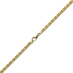5mm Kette Halskette Königskette aus 585 Gold Gelbgold, 70cm, Herren